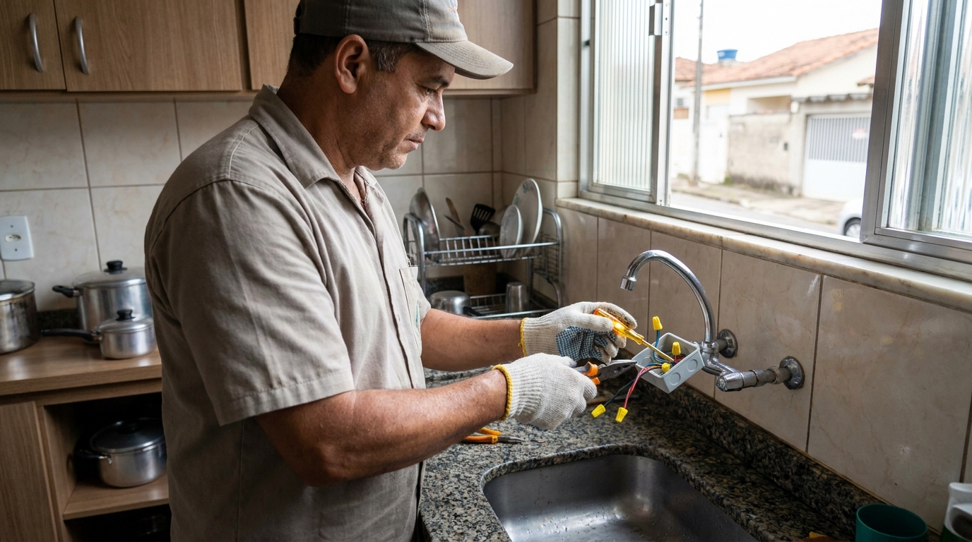 Adequação de Ponto Elétrico em Caxias do Sul‑RS