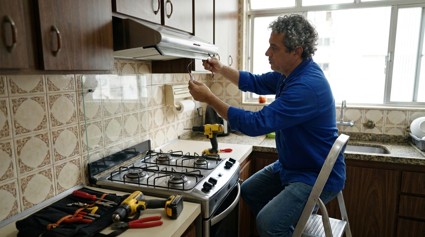 Instalação de Coifa em Caxias do Sul‑RS