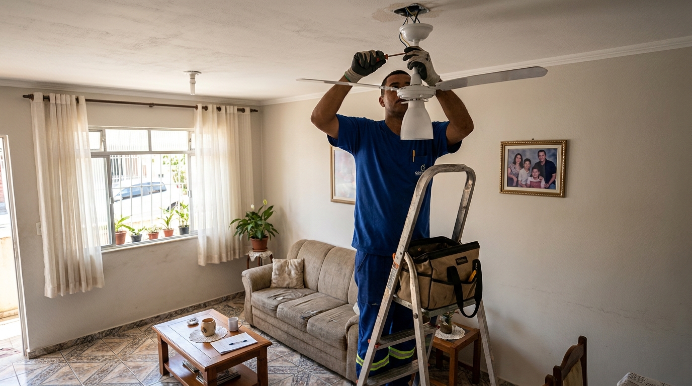 Instalação de Controle em Caxias do Sul‑RS