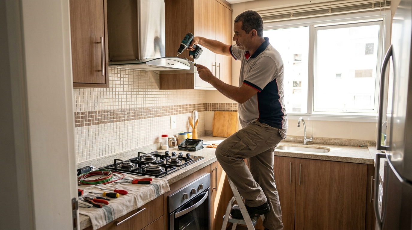 Instalação de Exaustor em Caxias do Sul‑RS