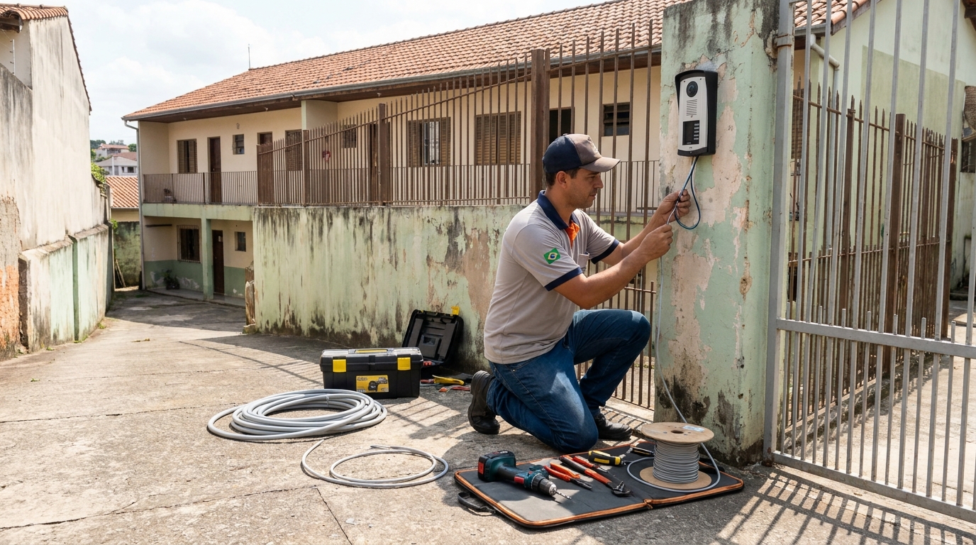 Instalação de Porteiro Eletrônico em Caxias do Sul‑RS
