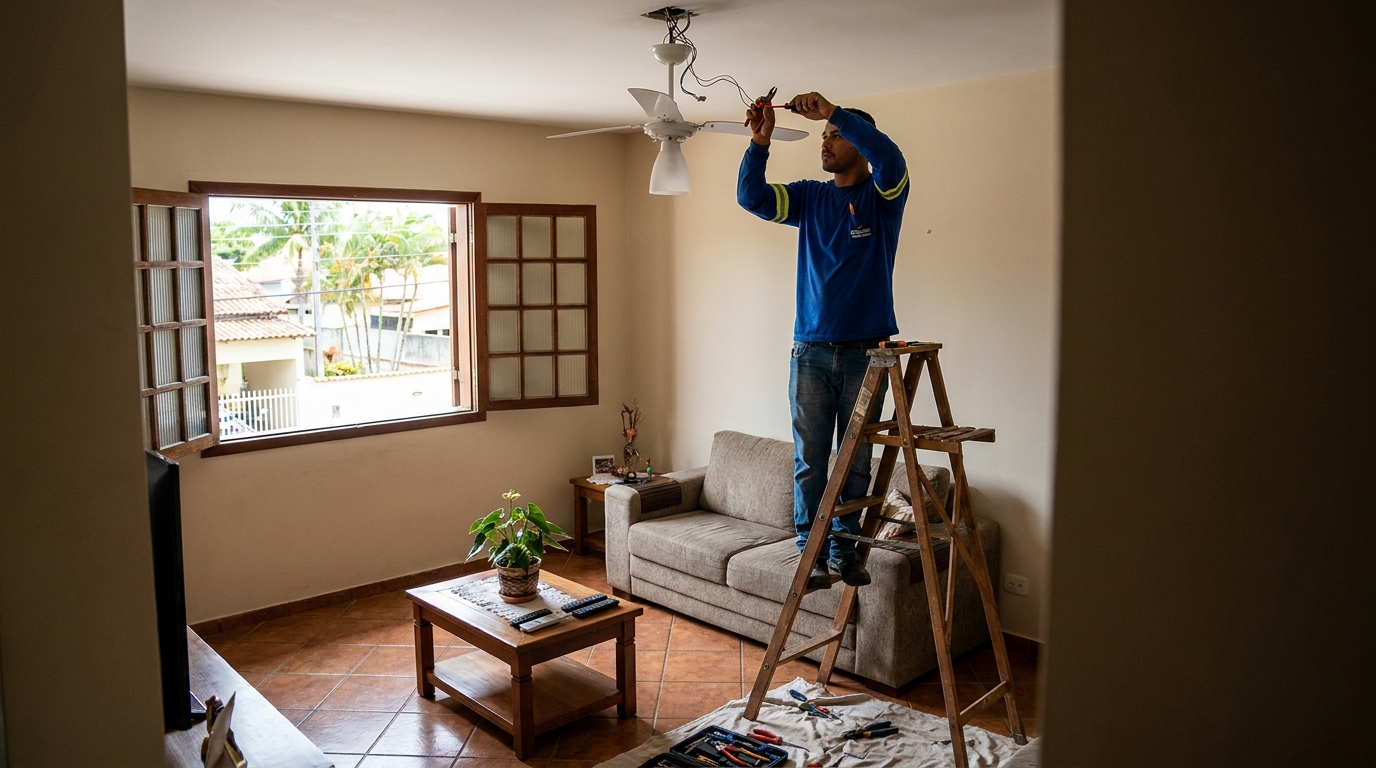 Reforço de Suporte no Teto em Caxias do Sul‑RS