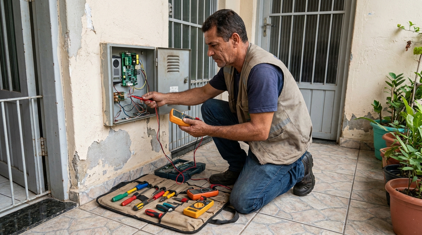Troca de Fiação de Interfone em Caxias do Sul‑RS